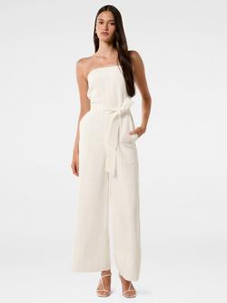 Forever New Rosa Utility Strappy Jumpsuit, Star White, Star White