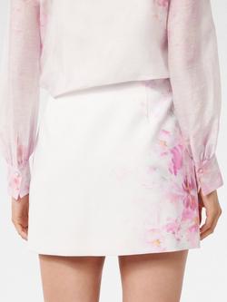 Forever New Blossom A-Line Mini Skirt, Pink/Multi - view 2, Pink/Multi