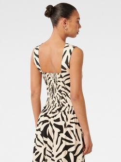 Forever New Kinsley Fitted Tank Top, Brown - view 2, Brown