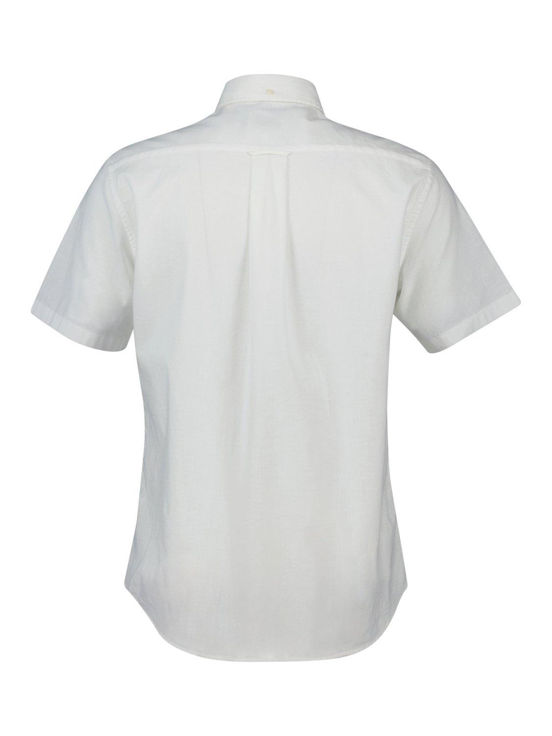 Product image 2 of 2, which shows GANT Dobby Cotton Shirt, White, S