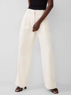 French Connection Harrie Suit Trousers, Porcelain Cream