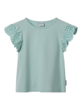 Polarn O. Pyret Kids' Broderie Top