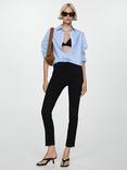 Mango Limar Slim Fit T-Shirt, Black