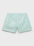 Mango Kids' Stripe Swim Trunks, Green