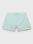 Mango Kids' Stripe Swim Trunks, Green