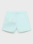 Mango Kids' Stripe Swim Trunks, Green