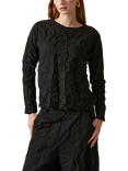 James Lakeland Crinkled Long Sleeve Top
