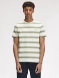 Fred Perry Cotton Regular Fit Fine Stripe T-Shirt
