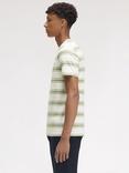 Fred Perry Cotton Regular Fit Fine Stripe T-Shirt