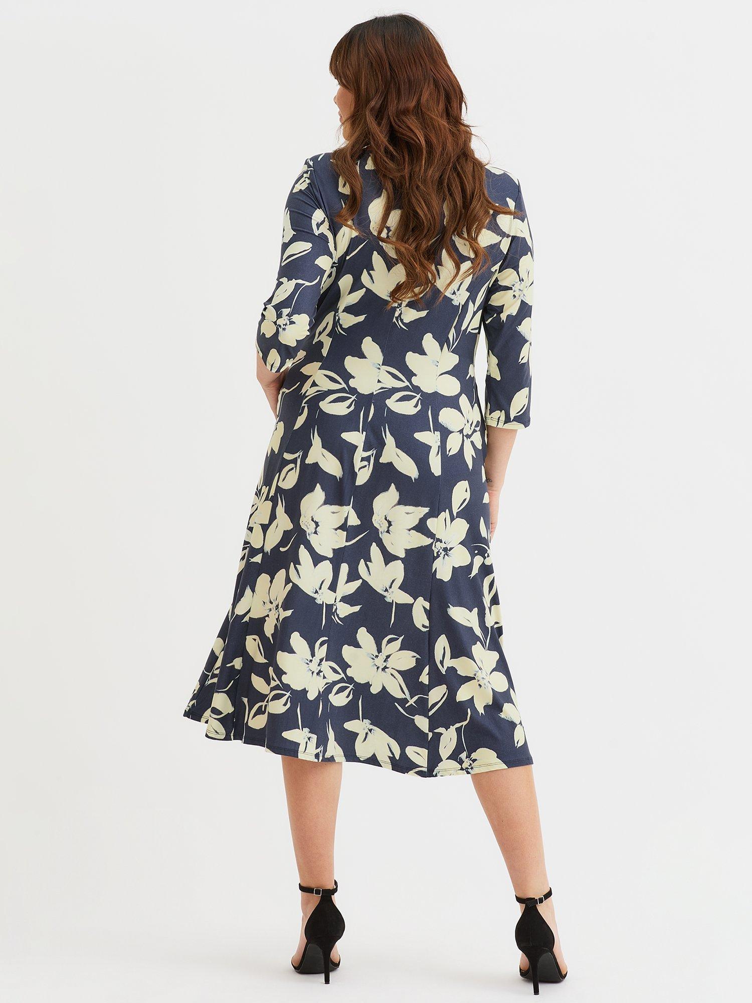 Product image 4 of 4, which shows Scarlett & Jo Claudia Floral Dress, Multi, 12