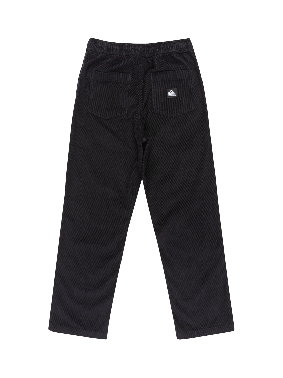 Product image 2 of 3, which shows Quicksilver Kids' Taxer Corduroy Drawstring Trousers, Black, 8 years