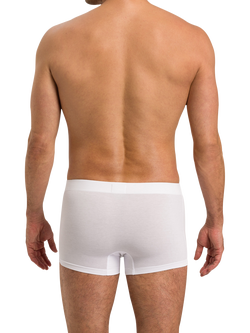 Hanro Stretch Cotton Essentials Trunks, Pack of 2 - view 2, White