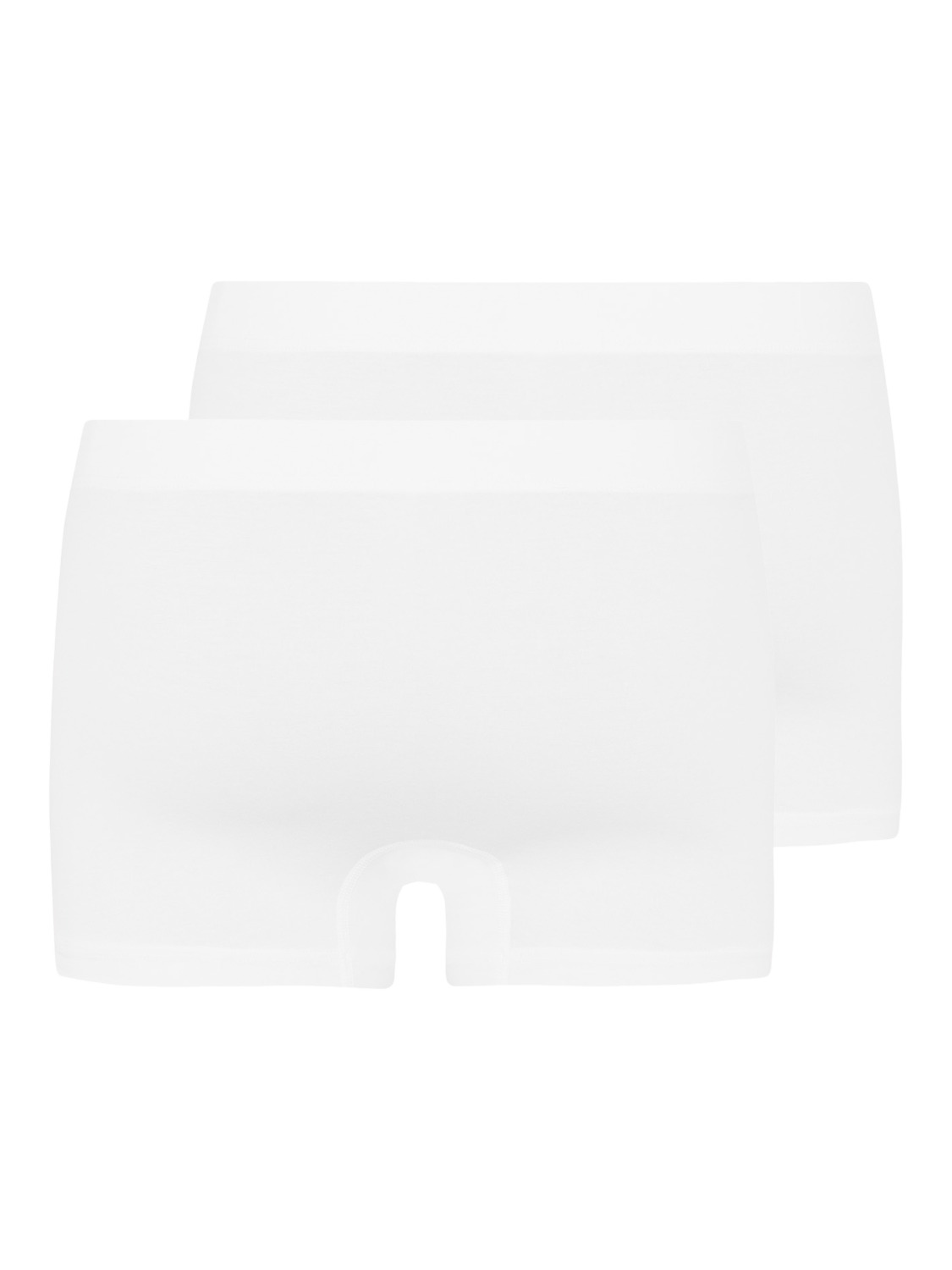 Product image 6 of 8, which shows Hanro Stretch Cotton Essentials Trunks, Pack of 2, White, S