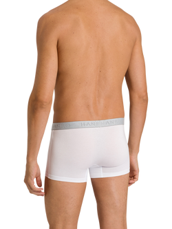 Hanro Stretch Cotton Essentials Trunks, Pack of 2 - view 2, White