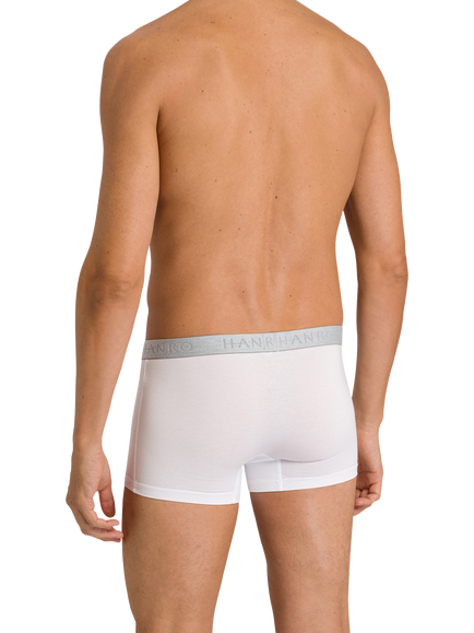 Hanro Stretch Cotton Essentials Trunks, Pack of 2 - view 2, White