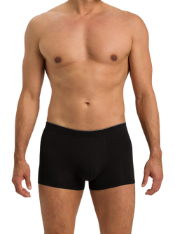 Hanro Stretch Cotton Superior Trunks, Black
