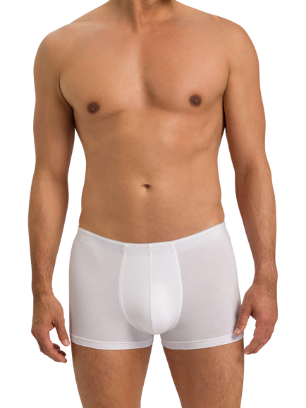 Hanro Stretch Cotton Superior Trunks, White