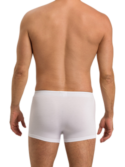 Hanro Stretch Cotton Superior Trunks - view 2, White