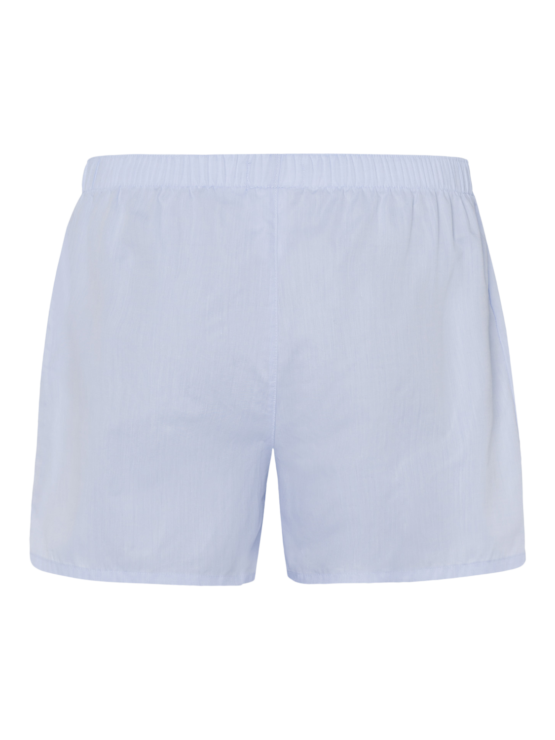 Product image 5 of 6, which shows Hanro Fancy Woven Cotton Loose Fit Boxers, Light Blue, S