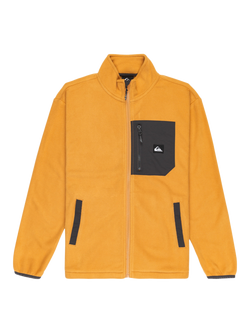 Quicksilver Kids' Ice Fields Full Zip Fleece, Almond, Almond