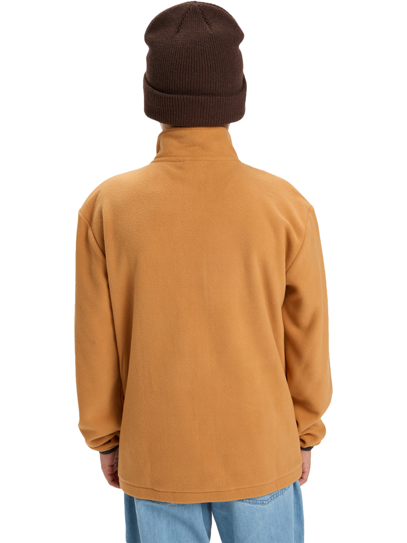 Product image 4 of 5, which shows Quicksilver Kids' Ice Fields Full Zip Fleece, Almond, 12 years