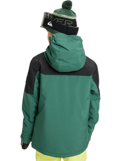 Quicksilver Kids' Titano Youth Snow Jacket, Trekking Green - view 2, Trekking Green