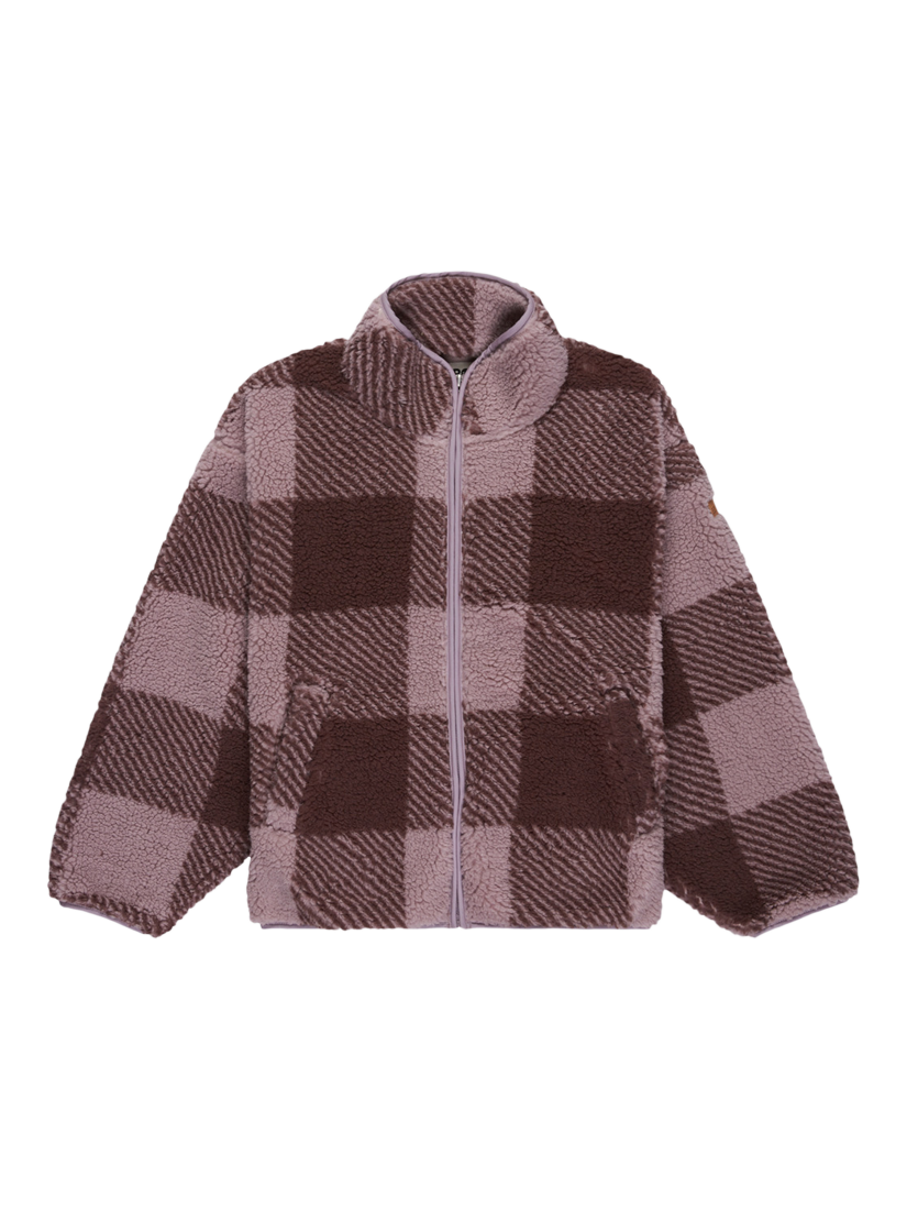 Roxy Kids' High Neck Zipped Polar Fleece Jacket, Nirvana Be Bold