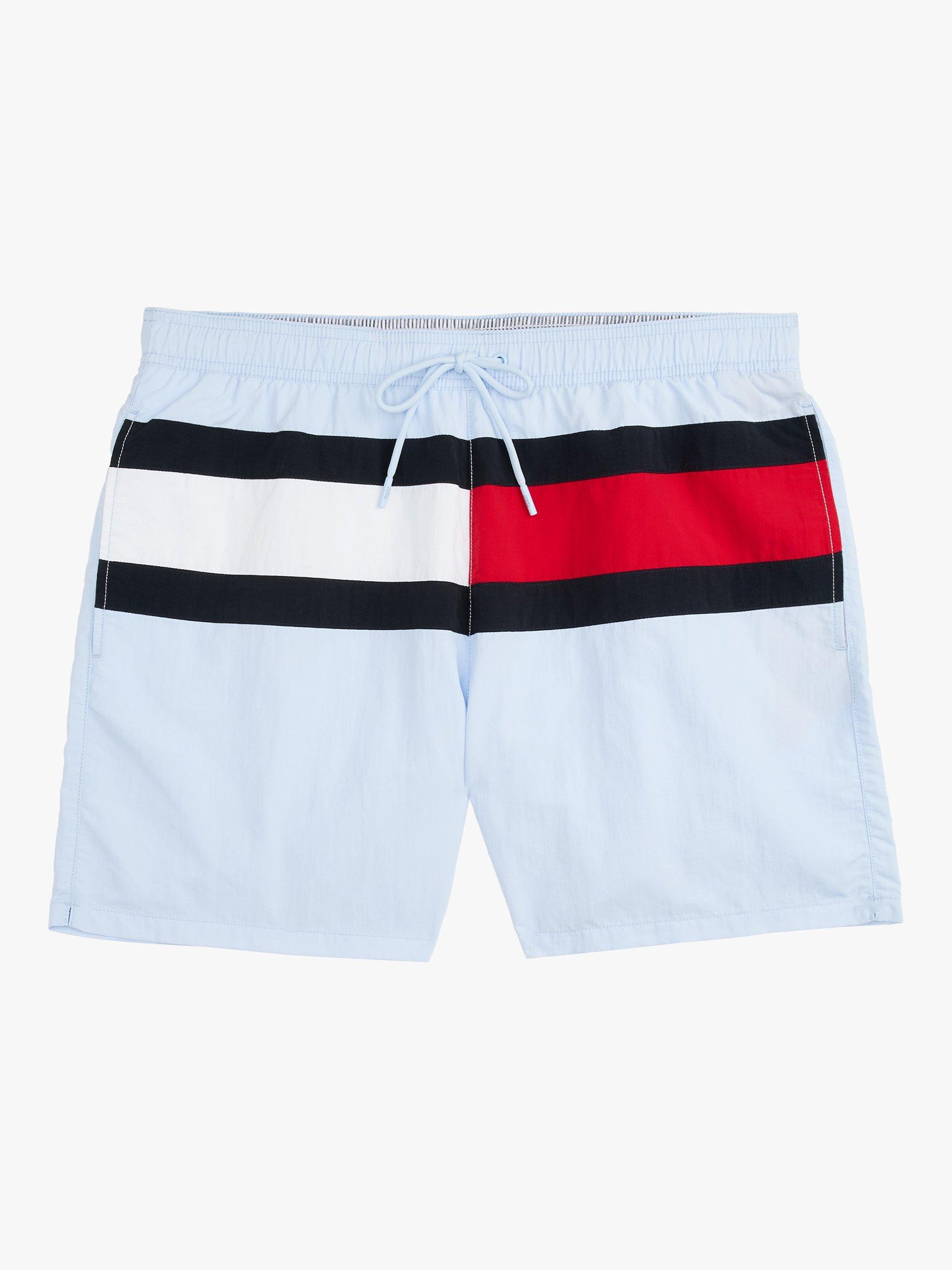 Product image 5 of 5, which shows Tommy Hilfiger Logo Swim Shorts, Sweet Blue, S