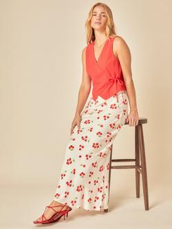 Nobody's Child Milo Tomato Print Midi Skirt, Multi - view 2, Multi