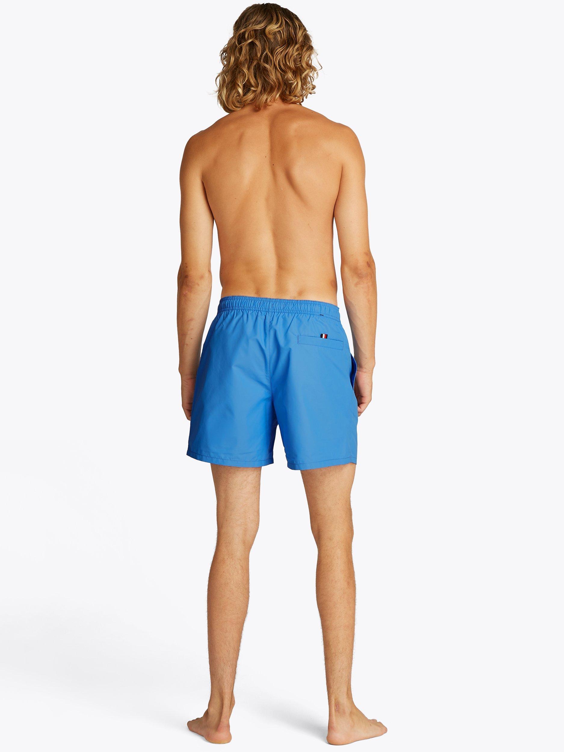 Product image 2 of 5, which shows Tommy Hilfiger Side Logo Swim Shorts, Blue Spell, S