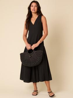 Nobody's Child Calla Smock Midi Dress, Black, Black