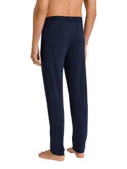 Hanro Casuals Leisure Draw String Trousers, Deep Navy - view 2, Deep Navy