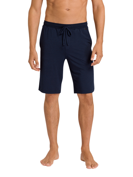 Hanro Casuals Leisure Draw String Shorts, Deep Navy, Deep Navy