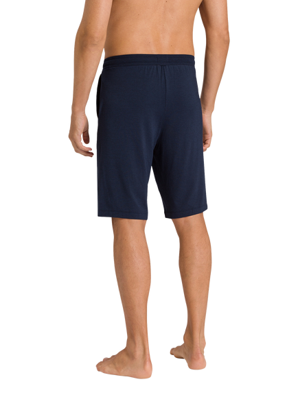 Hanro Casuals Leisure Draw String Shorts, Deep Navy - view 2, Deep Navy