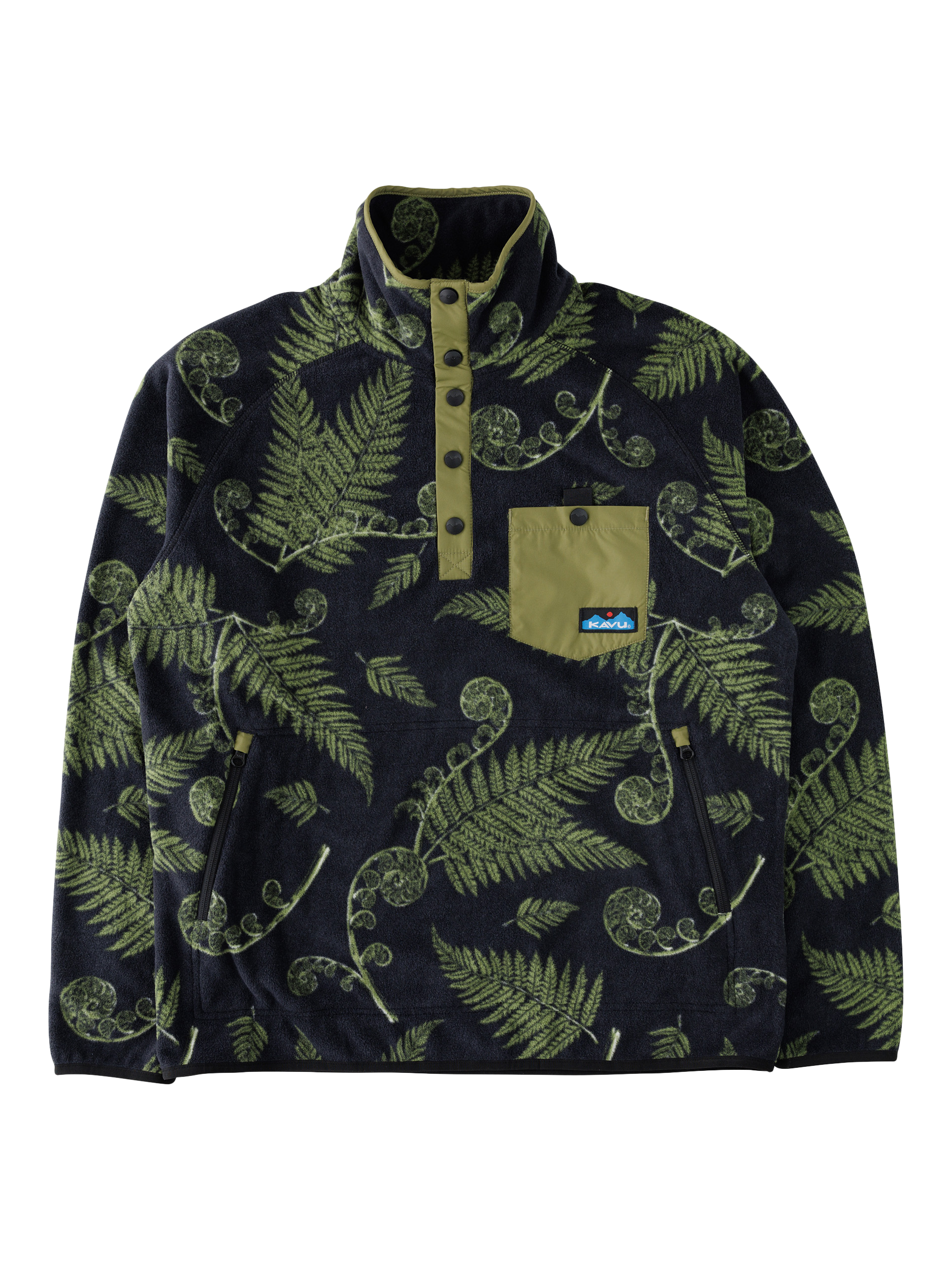 KAVU Teannaway Long Sleeve High Neck Sweatshirt