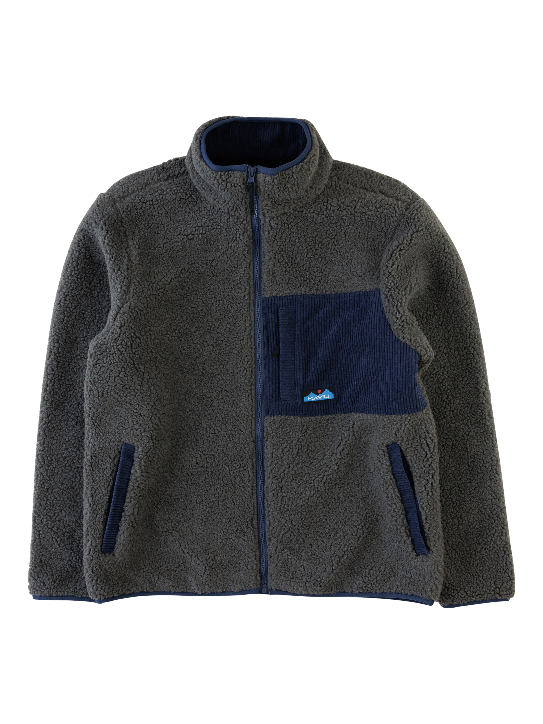 KAVU Wayside Long Sleeve High Neck Sweatshirt