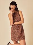 Nobody's Child Palermo Mini Dress, Brown