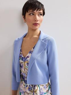 Phase Eight Rihanna Cover Up Cropped Jacket, Blue, Blue