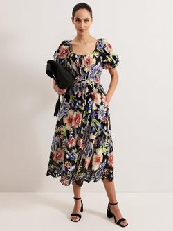 Phase Eight Asa Floral Dress, Multi, Multi