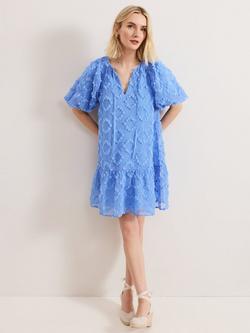 Phase Eight Bella Mini Dress, Blue, Blue