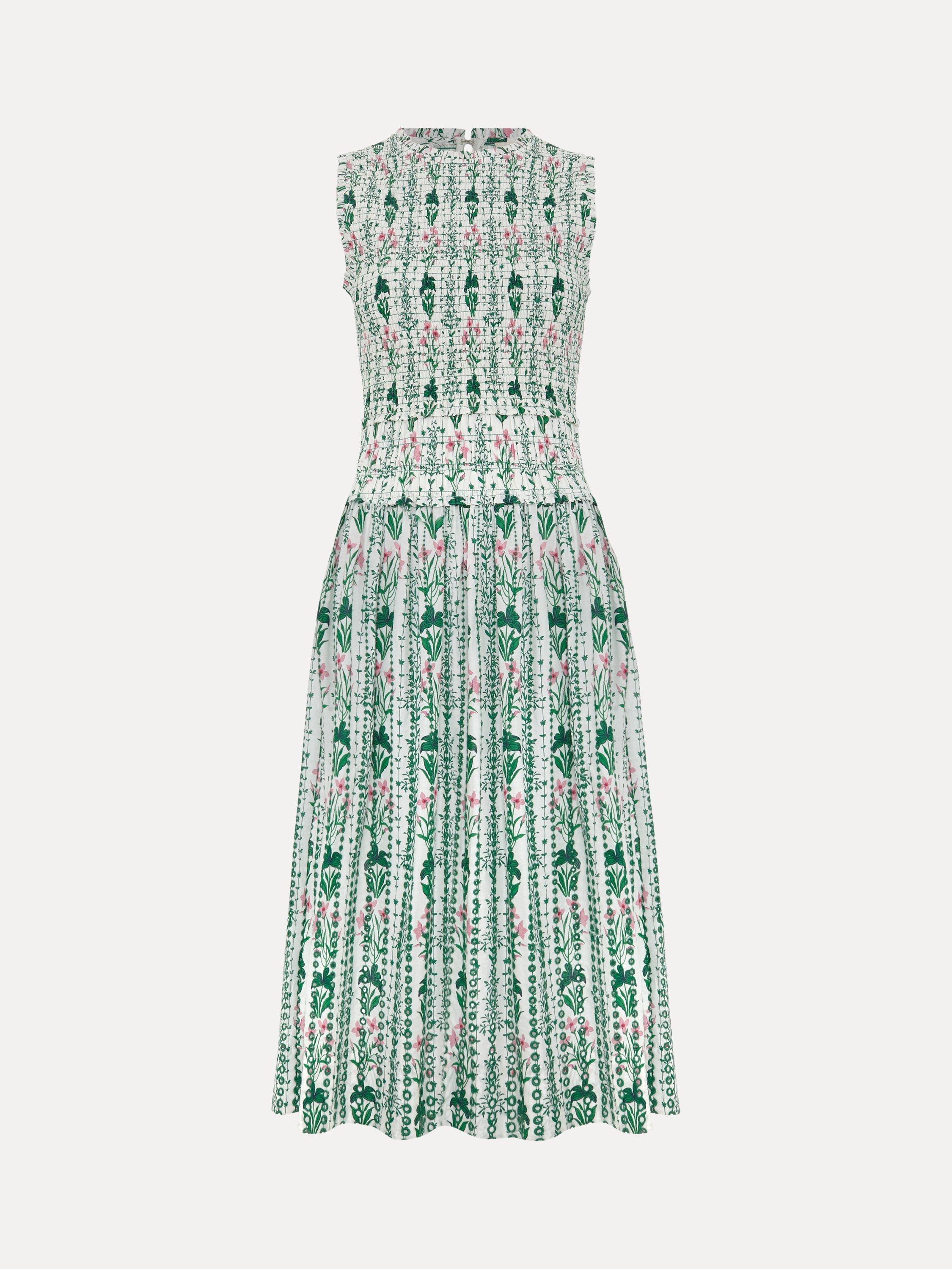 Phase Eight Chiara Floral Dress, Ivory