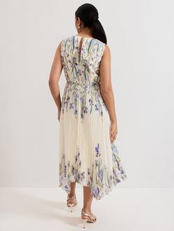 Phase Eight Petite Georgiana Floral Dress, Multi - view 2, Multi