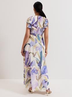 Phase Eight Petite Rachel Floral Dress, Multi - view 2, Multi