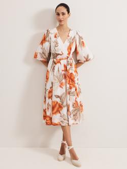 Phase Eight Violet Midi Dress, Multi, Multi