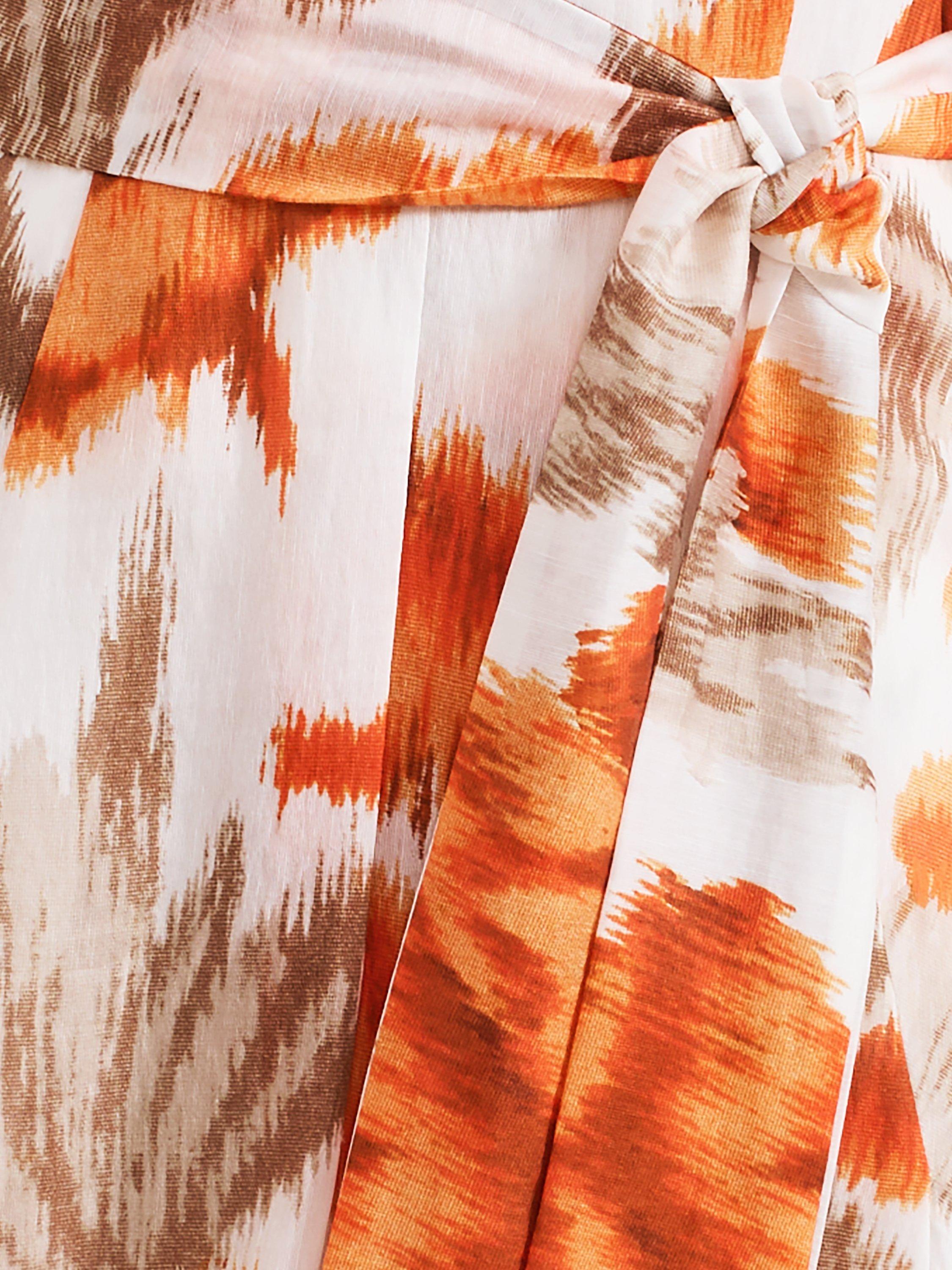 Product image 6 of 7, which shows Phase Eight Violet Midi Dress, Multi, 8