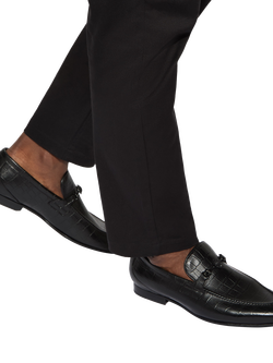 Kurt Geiger London Alton Croc Loafers - view 2, Black