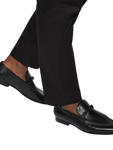 Kurt Geiger London Alton Croc Loafers - view 2, Black