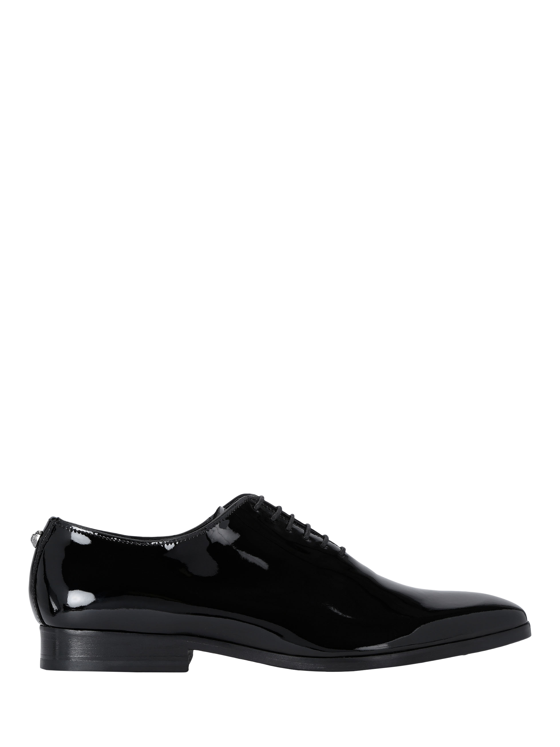 Kurt Geiger London Logan Patent Leather Oxford Shoes, Black
