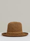 Reiss Enziya Straw Sun Hat, Tan