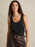 Reiss Ruby Silk Blend Front Vest Top